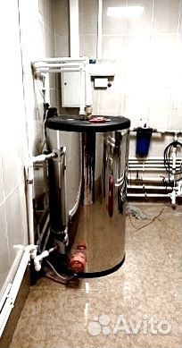 Водонагреватель косвенник бойлер нагрева 100л наст