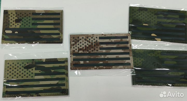 Патч флаг США, 12,7*7,6 мм (5*3 inch)
