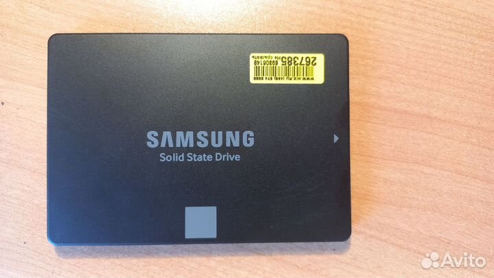 Твердотельный ж/д Samsung SSD 750 EVO 128 Gb