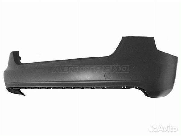 Бампер задний audi A4/S4 07