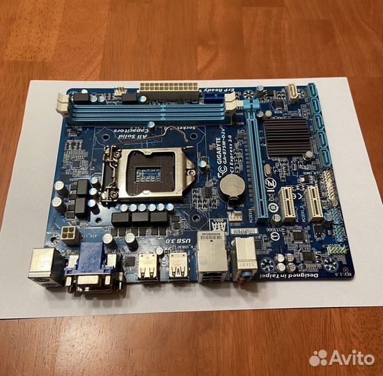 Материнская плата gigabyte GA-B75M-D2V