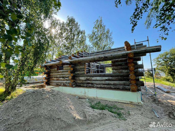 Дома и бани из полярной сосны Кело