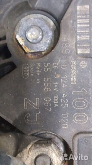 Генератор Opel Astra H, 2004