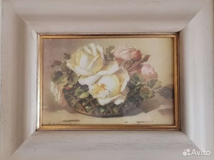 Тоскана, картина В деревянной раме