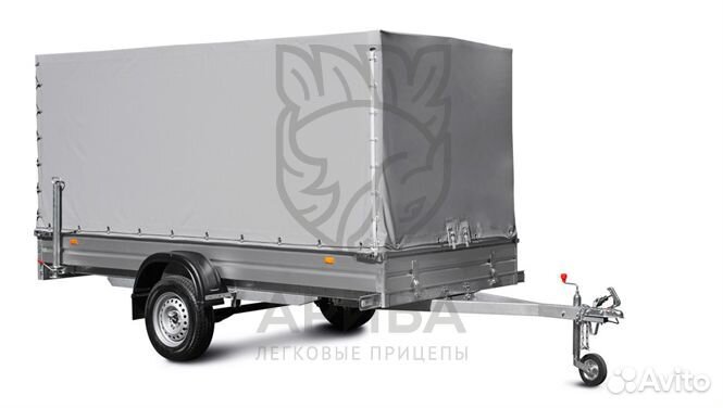 Прицеп 12.034 с алюмин.бортами. Качество. Гарантия