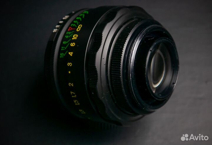 Гелиос 44-2 с адаптером на Nikon (бесконечность )