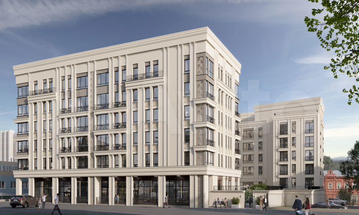 1-к. квартира, 80,4 м², 3/6 эт.