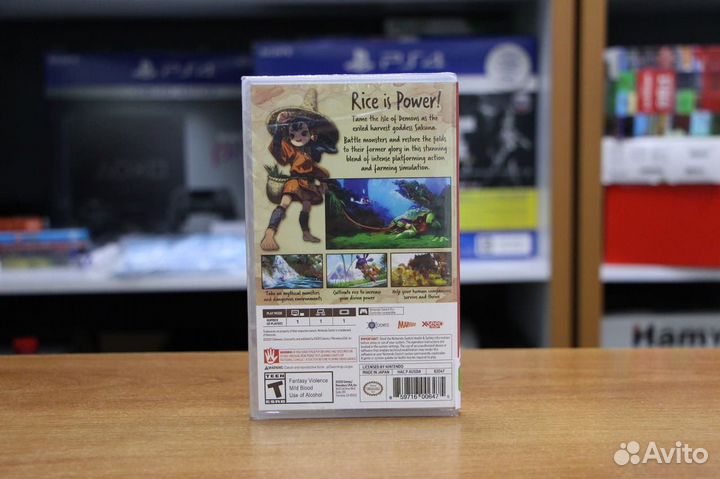 Sakuna: Of Rice and Ruin switch, английская версия