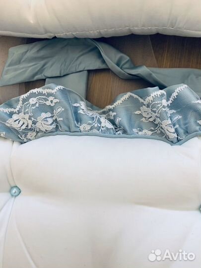 Шикарный комплект бортиков каретная стяжка