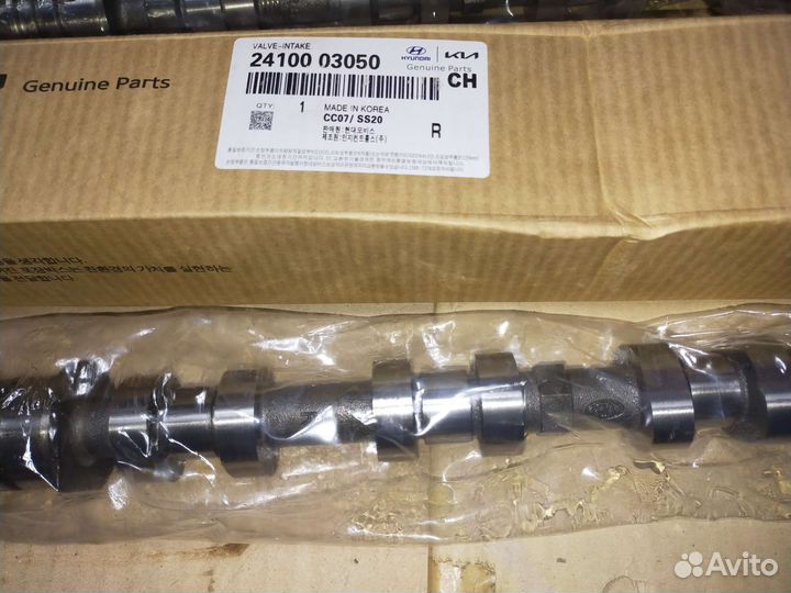 Распредвал впуск 1,4 G4LC 2410003050 Kia Hyundai