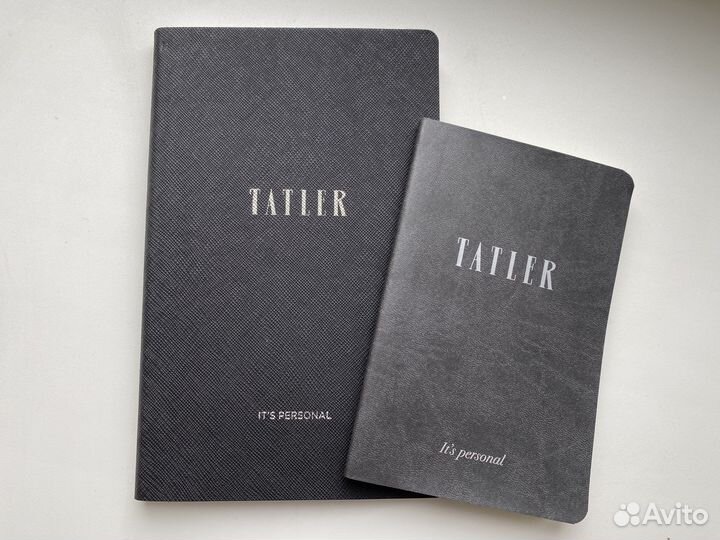 Блокнот черный новый Tatler