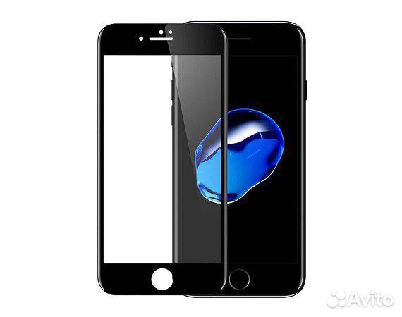 Защитное стекло iPhone 7 plus \ iPhone 8 plus 5D ч