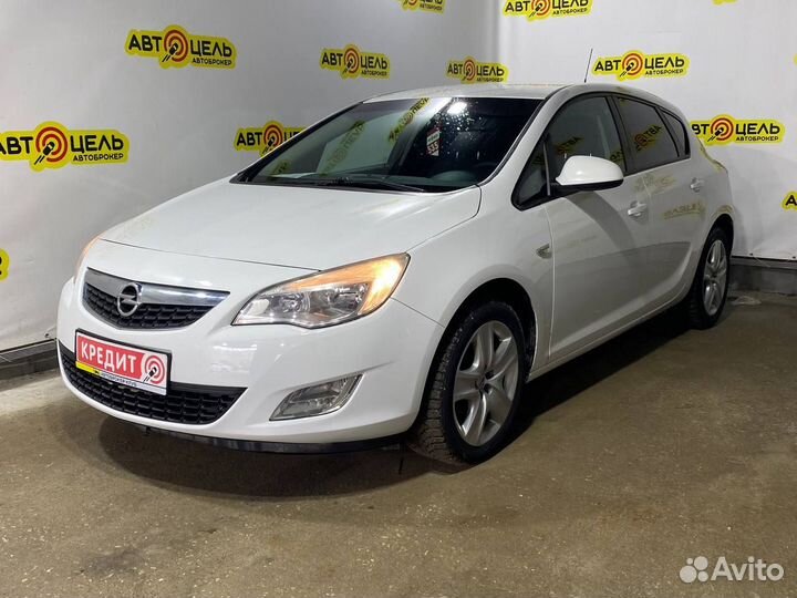 Opel Astra 1.6 AT, 2012, 137 500 км