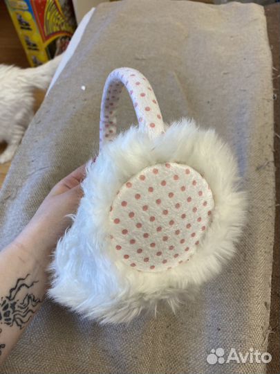 Меховые наушники