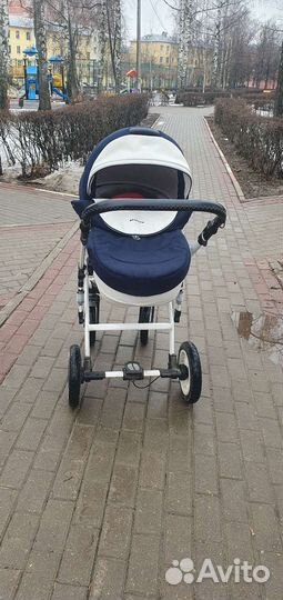 Коляска Riko bruno 3 в 1 экокожа