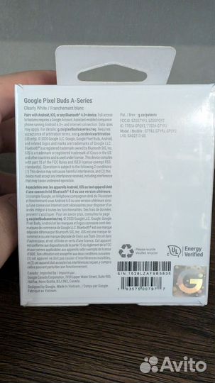 Google pixel buds a series новые