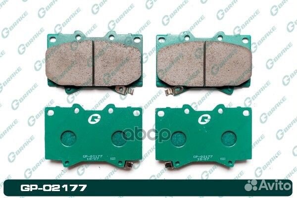 Колодки G-brake GP-02177 GP-02177 G-brake