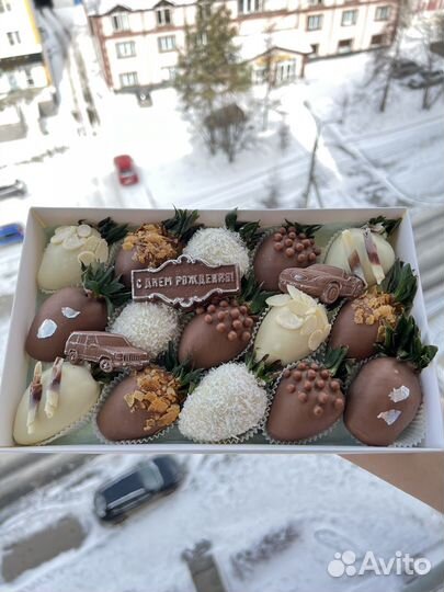 Клубника в шоколаде для мужчин