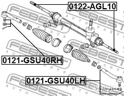 Тяга рулевая