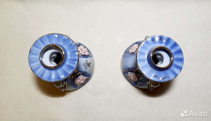 Подсвечники фарфоровые