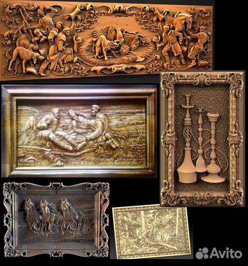 Резка по дереву на чпу