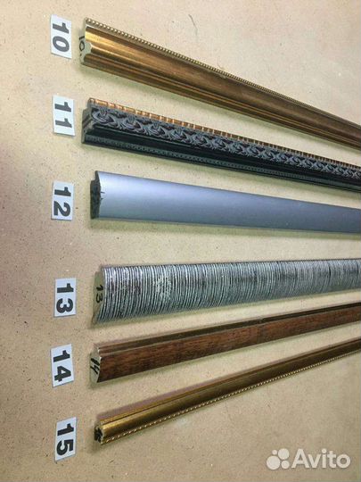 Новый багет 10-15 для картин и зеркал