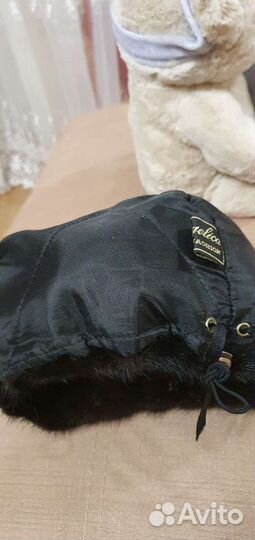 Берет норковый мягкий