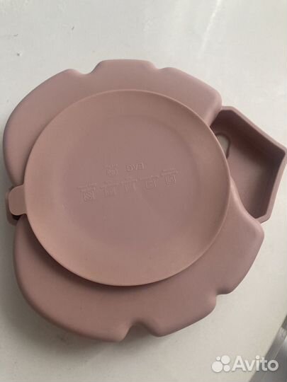 Силиконовая тарелка детская