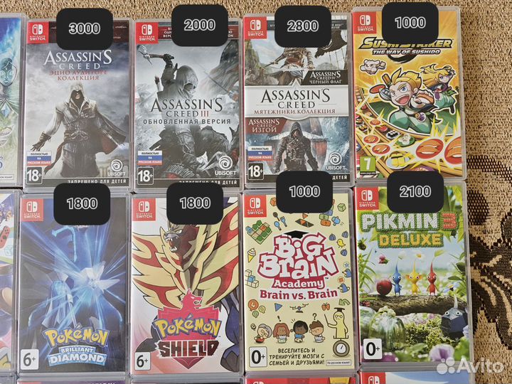 Игры на nintendo switch