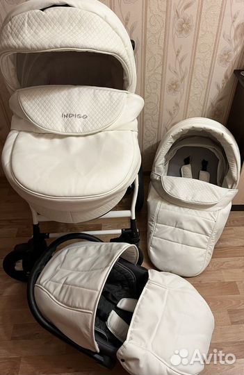 Коляска 3 в 1 indigo