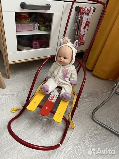 Санки для кукол