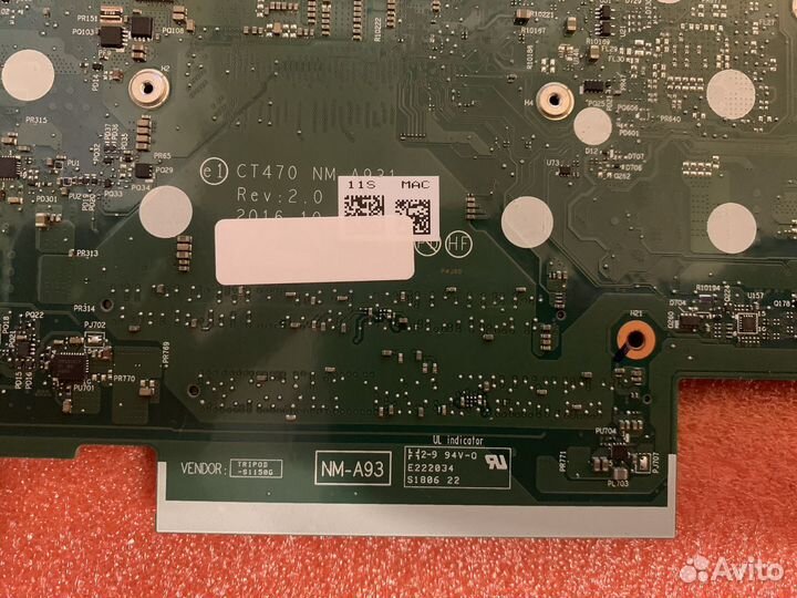 Материнская плата Lenovo t470