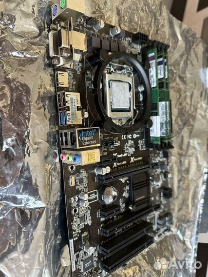 Комплект Core i7 4770k + Asrock b85 pro 4 +16GB
