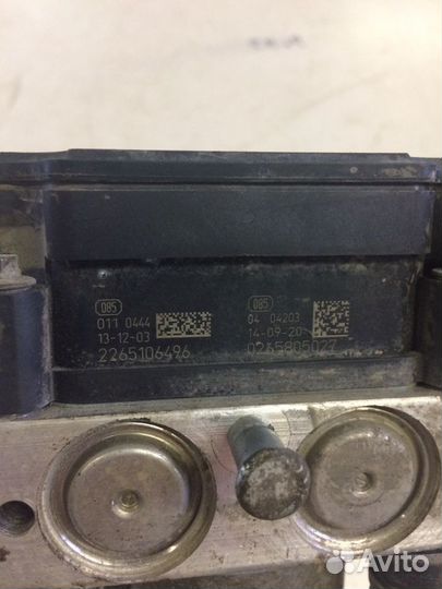 Блок ABS Renault Logan с 2014 года