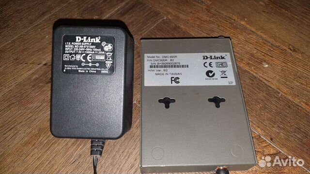 Media Converter D-Link DMC-920R, DMC-920T