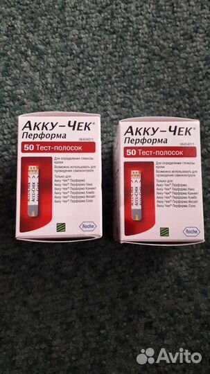 Тест полоски аккучек перформа