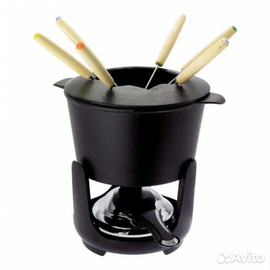 Фондюшница чугунная новая