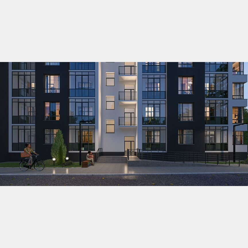 1-к. квартира, 38,2 м², 4/6 эт.