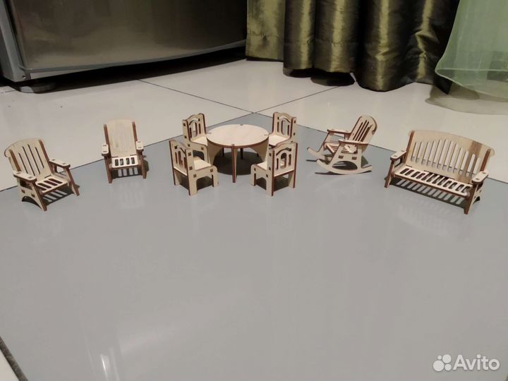 Игрушечная мебель из фанеры