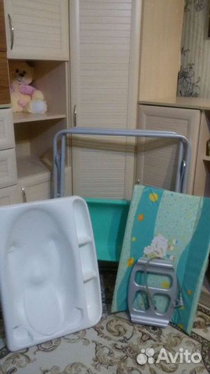 Пеленальный столик с ванночкой cam