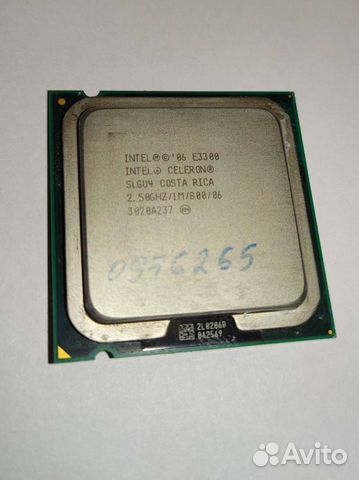 Процессор Intel Celeron, E3300, 2.5ghz/1M/800
