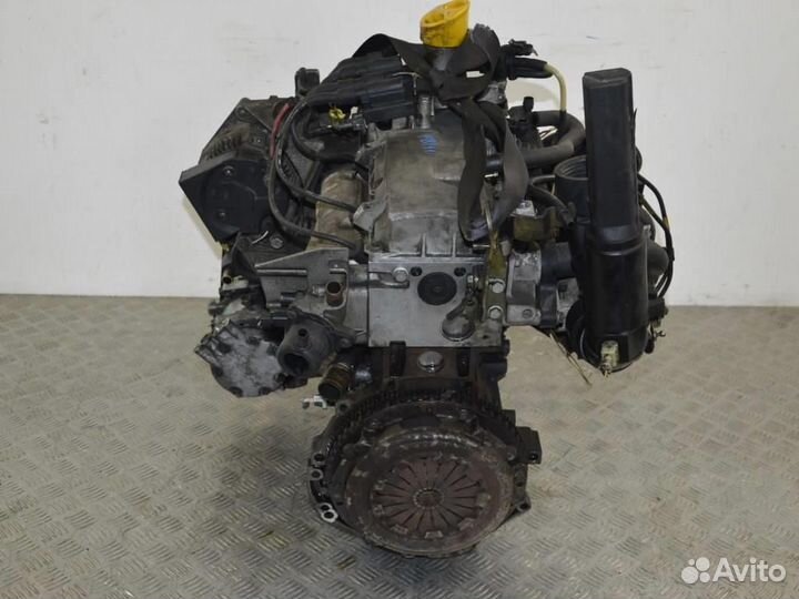 Двигатель Renault Clio 1.6i бенз 1998-2005 K7M745