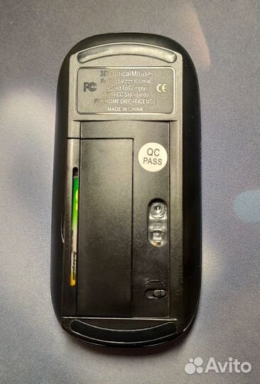 Бесшумная, беспроводная мышь (а-ля magic mouse)