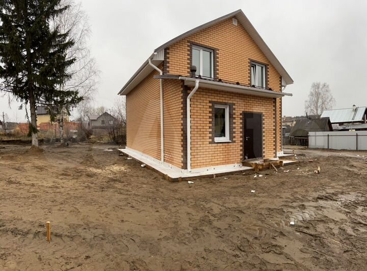 Коттедж 123 м² на участке 6,5 сот.