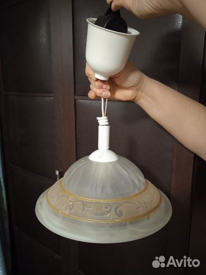 Люстра потолочная подвесная бу