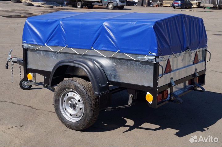 Тент для легкового прицепа