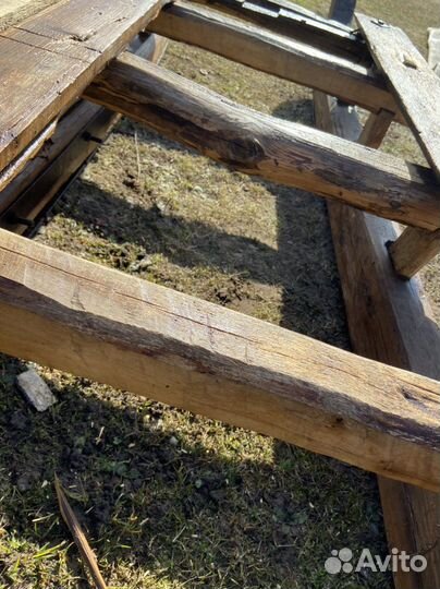 Старинные сани СССР для лошади