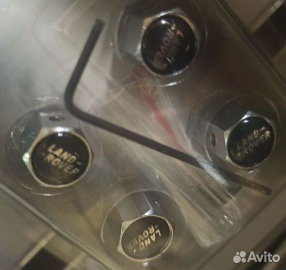 Колпачки ниппелей колёс 4шт Лэнд Ровер land Rover