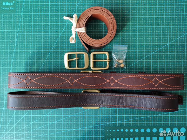 Ремень из натуральной кожи крс, Италия