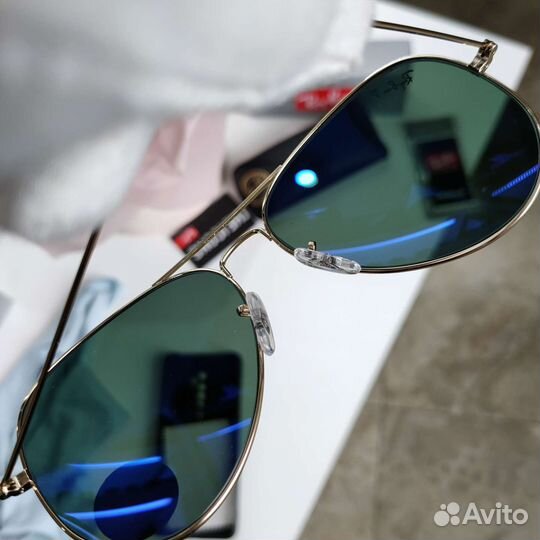 Очки Ray Ban 3025 Aviator с поляризацией